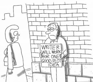 Writer Will Work For One Good Plot Idea